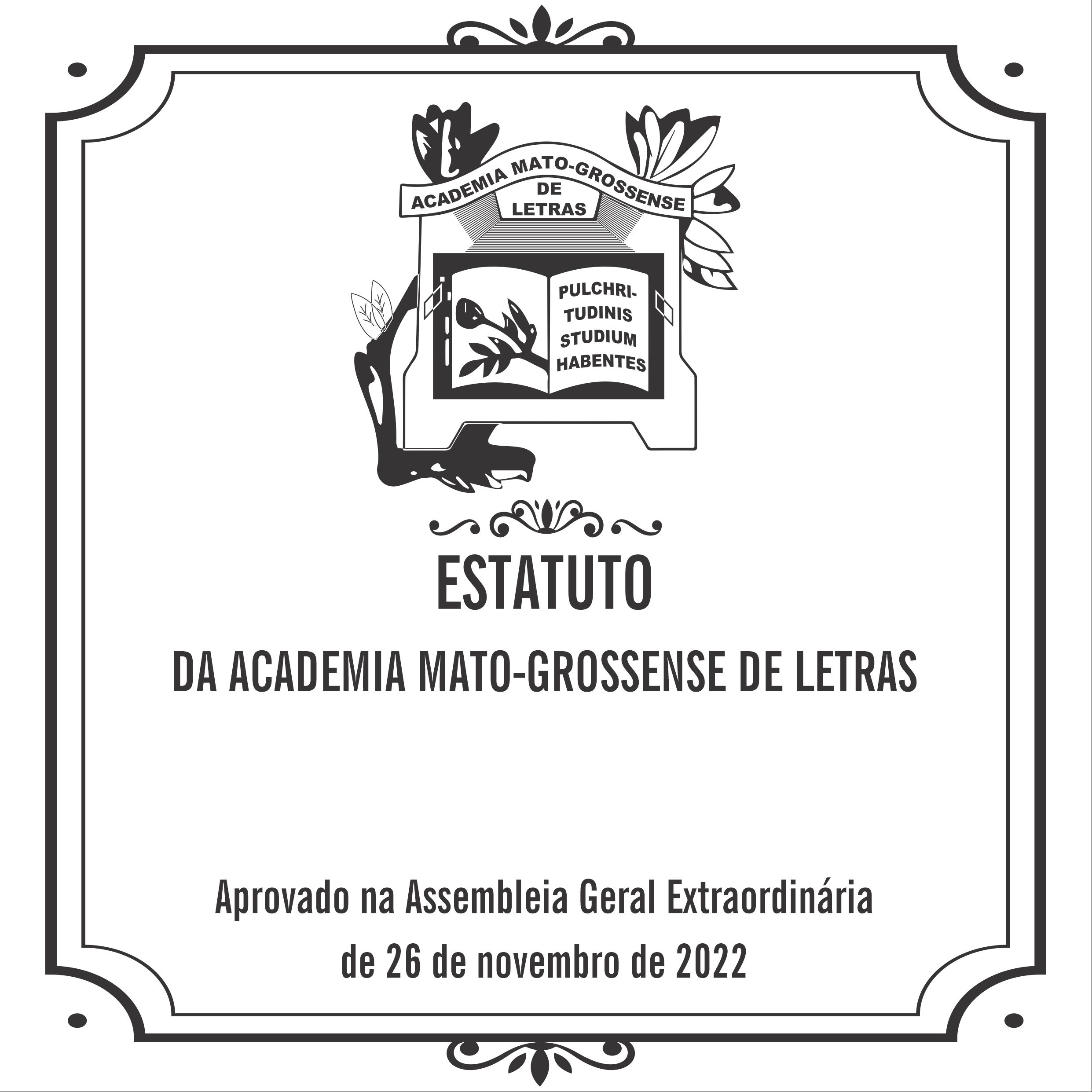 Estatuto Academia Mato-Grossense de Letras